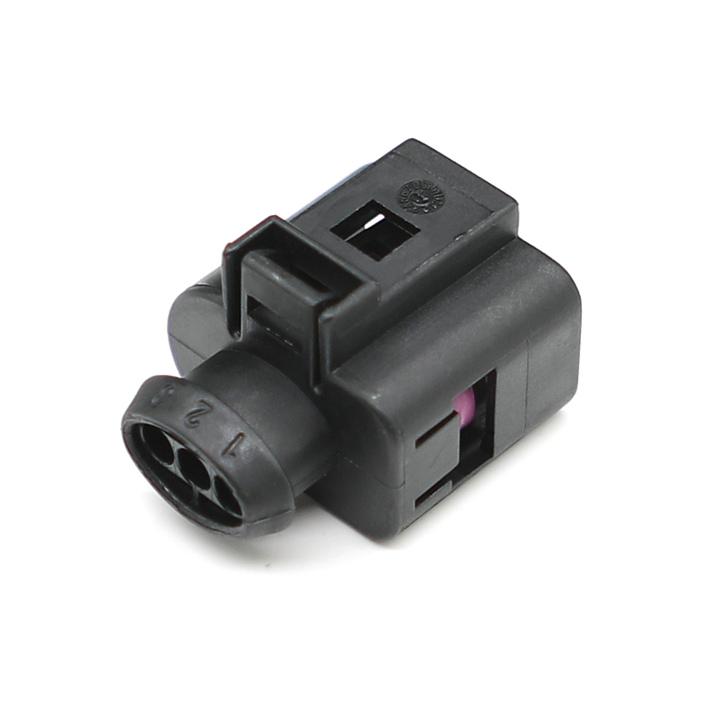 1J0973703 Трехмодный сосуд (женский) автомобильный разъем