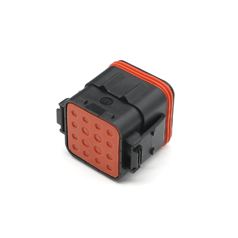 132124-001 16-боковой вилки (мужской) автомобильный разъем