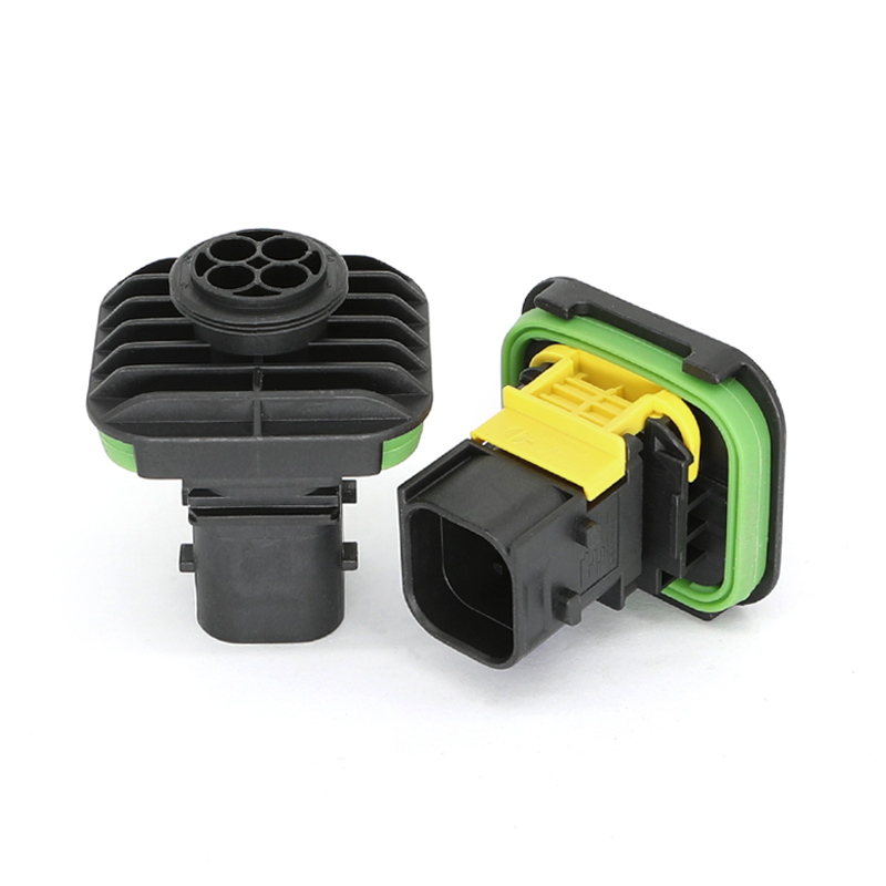 1-1703808-1 4-контактная вилка (штекер) автомобильный разъем