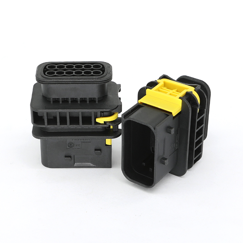 1-1564414-1 12-контактная вилка (штекер) автомобильный разъем